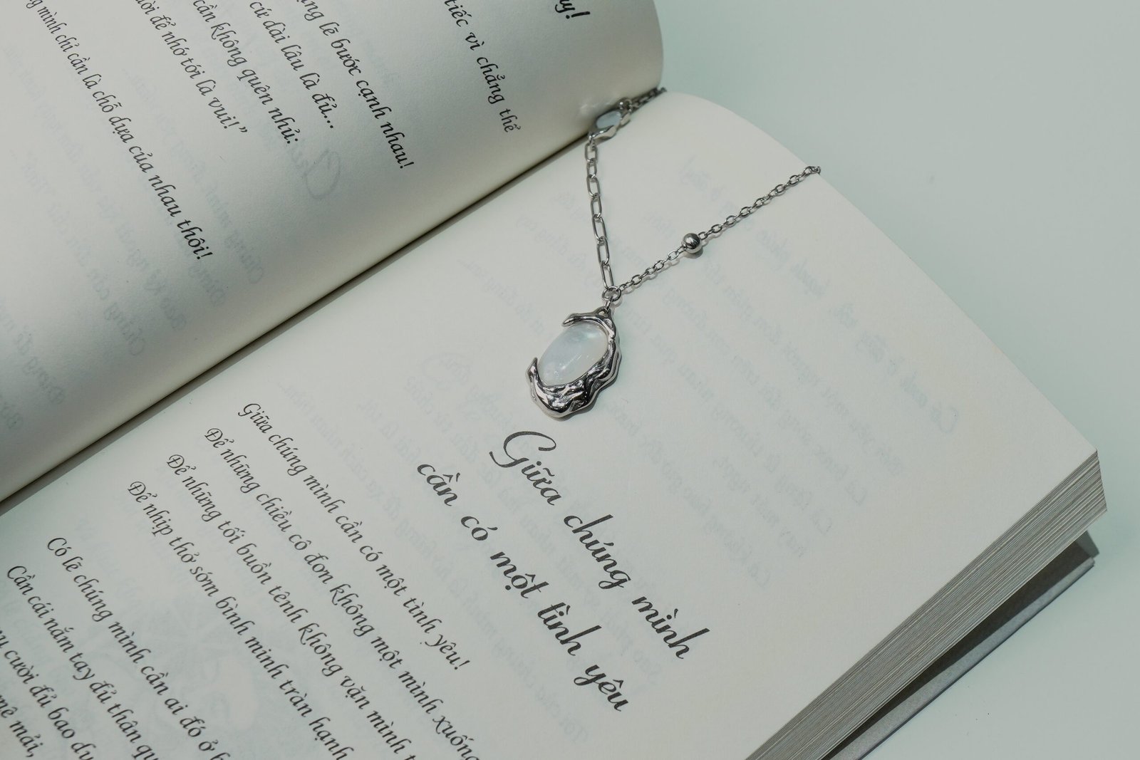 Moonlight Inlay Necklace - Image 10