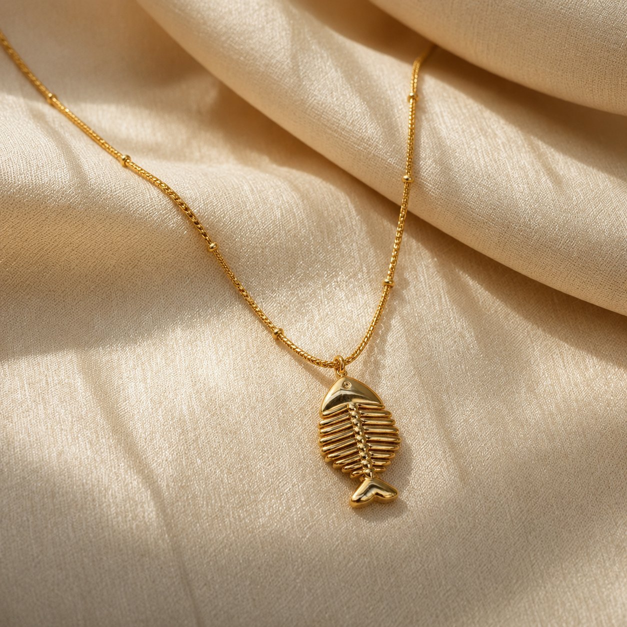Lotus Koi Necklace - Image 2