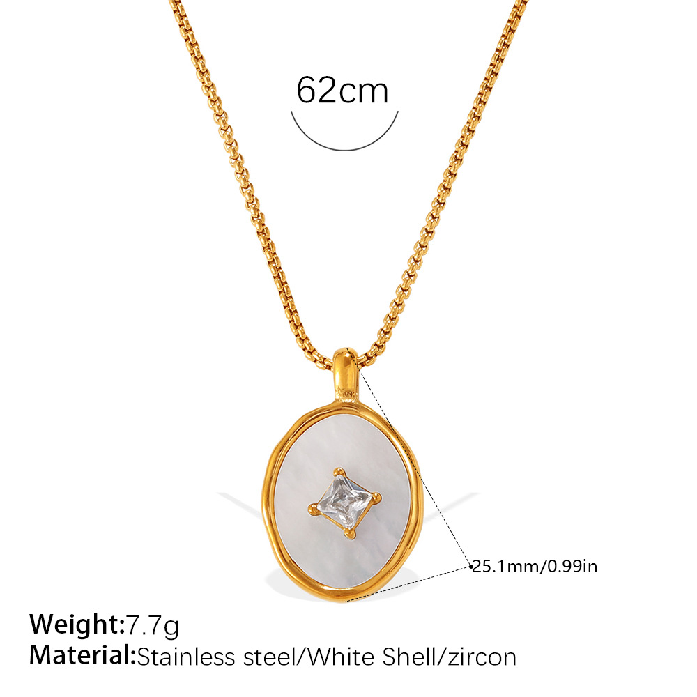 Amour Silver Eye Necklace