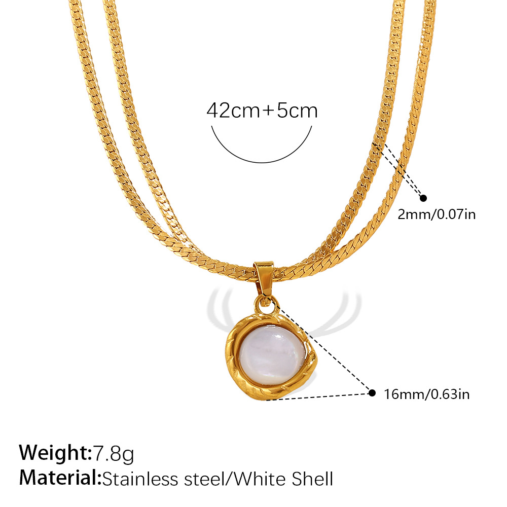 Amour Pearl Halo Necklace