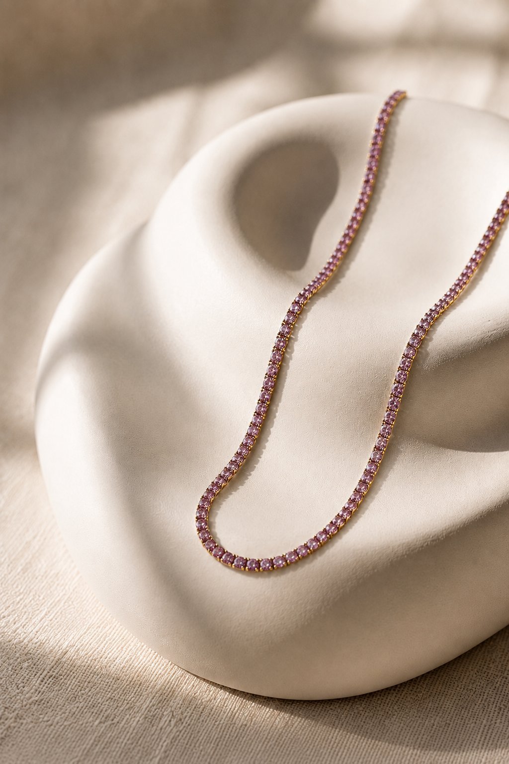 Rose Circle Necklace - Image 4