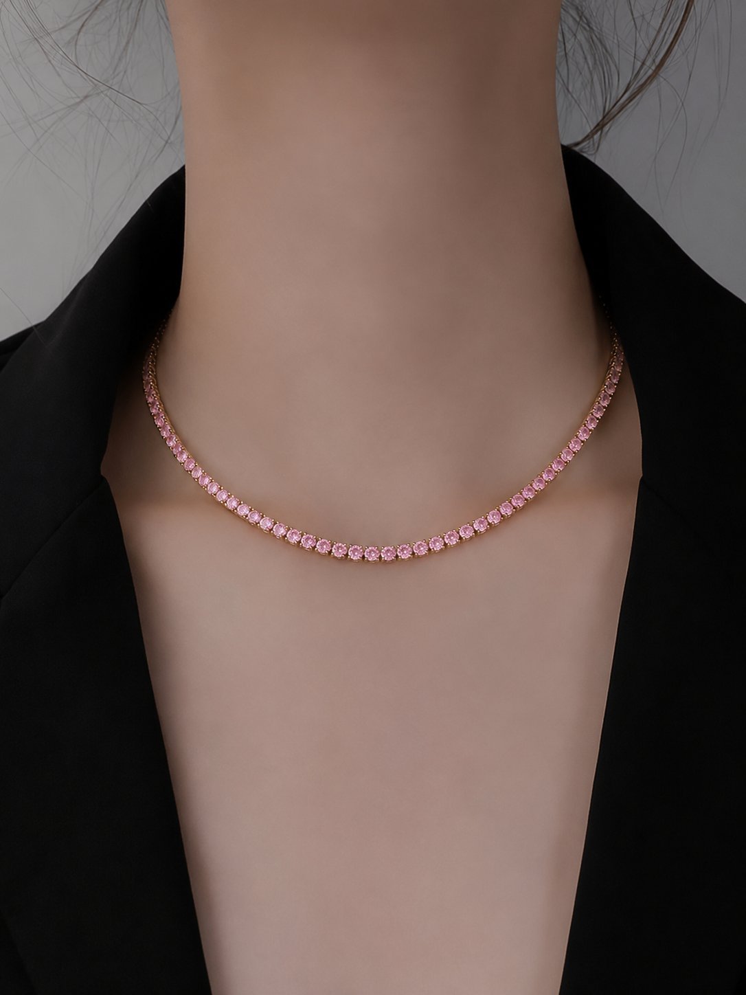 Rose Circle Necklace - Image 5