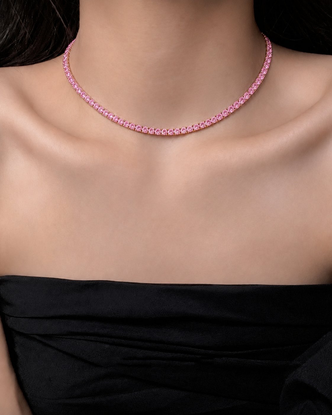 Rose Circle Necklace - Image 6