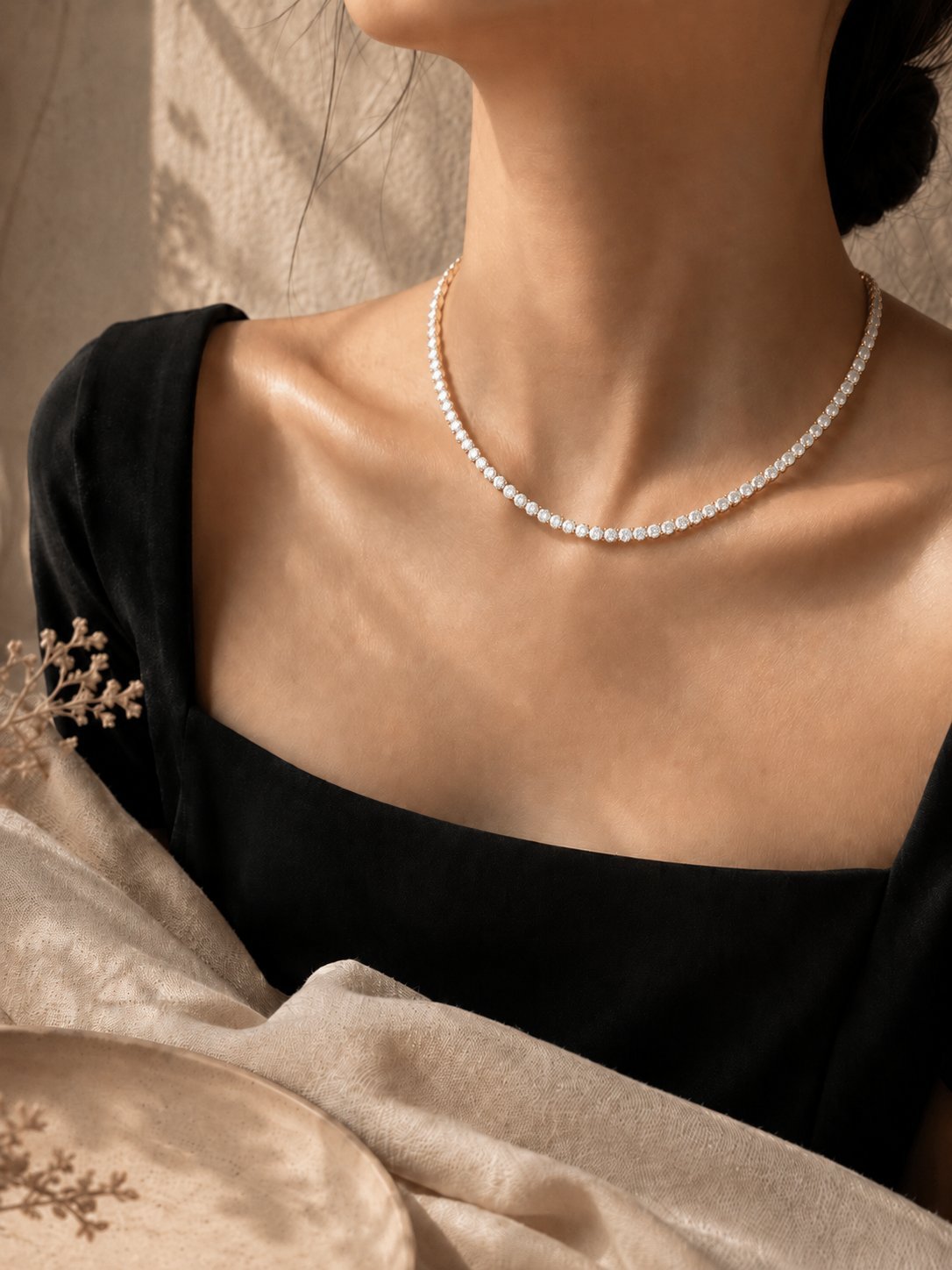 Ivory Pearl Necklace - Image 3