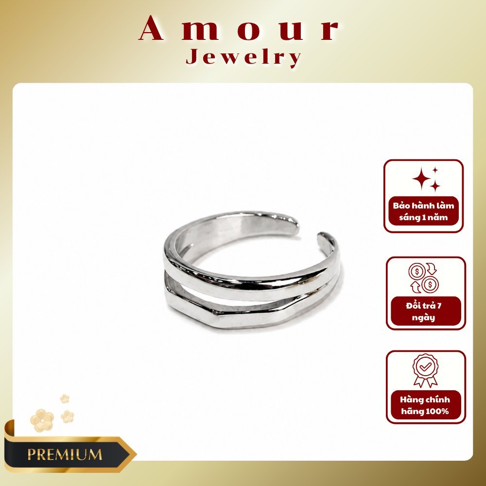 Argent Edge Ring