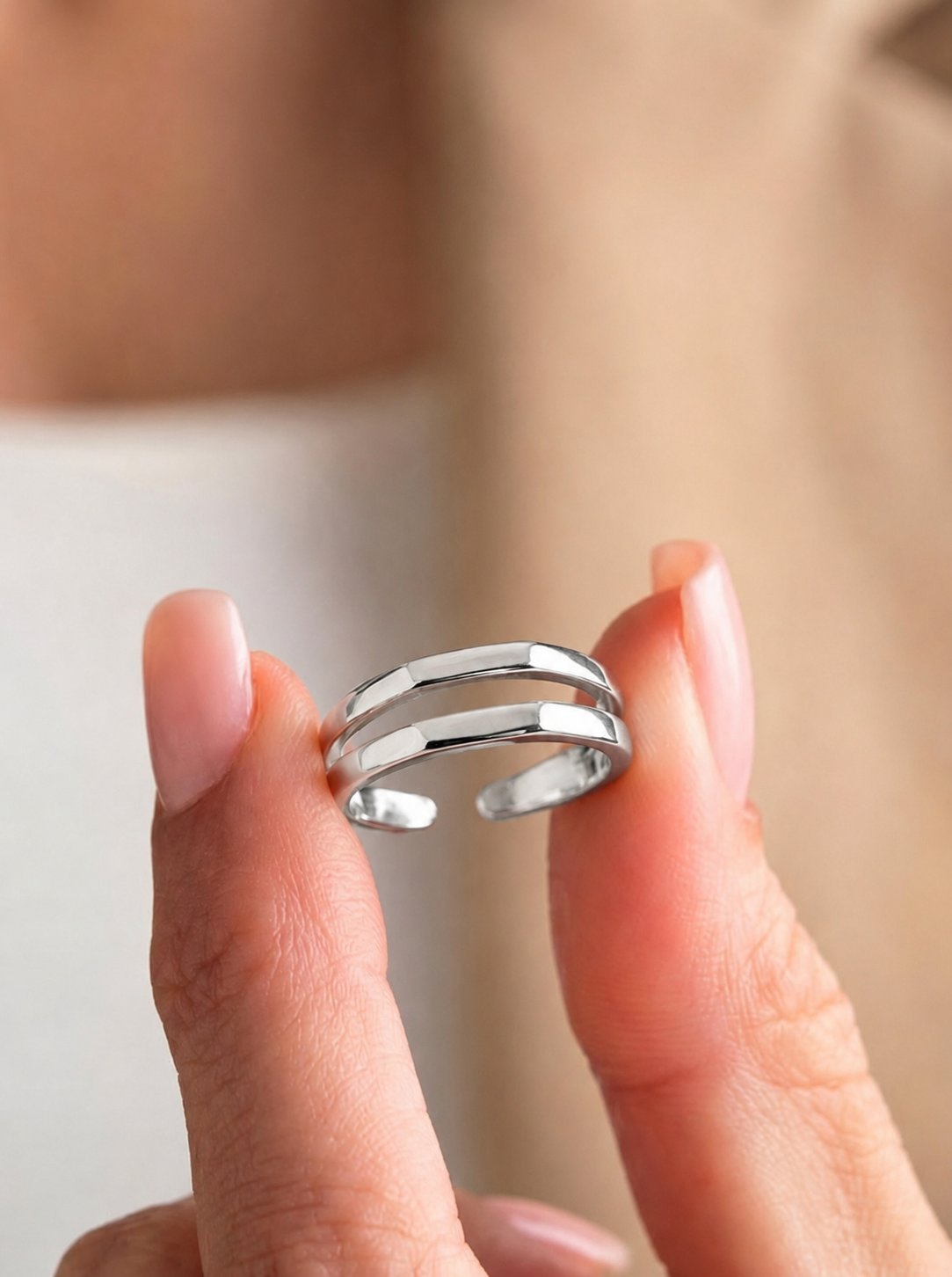 Argent Edge Ring - Image 2