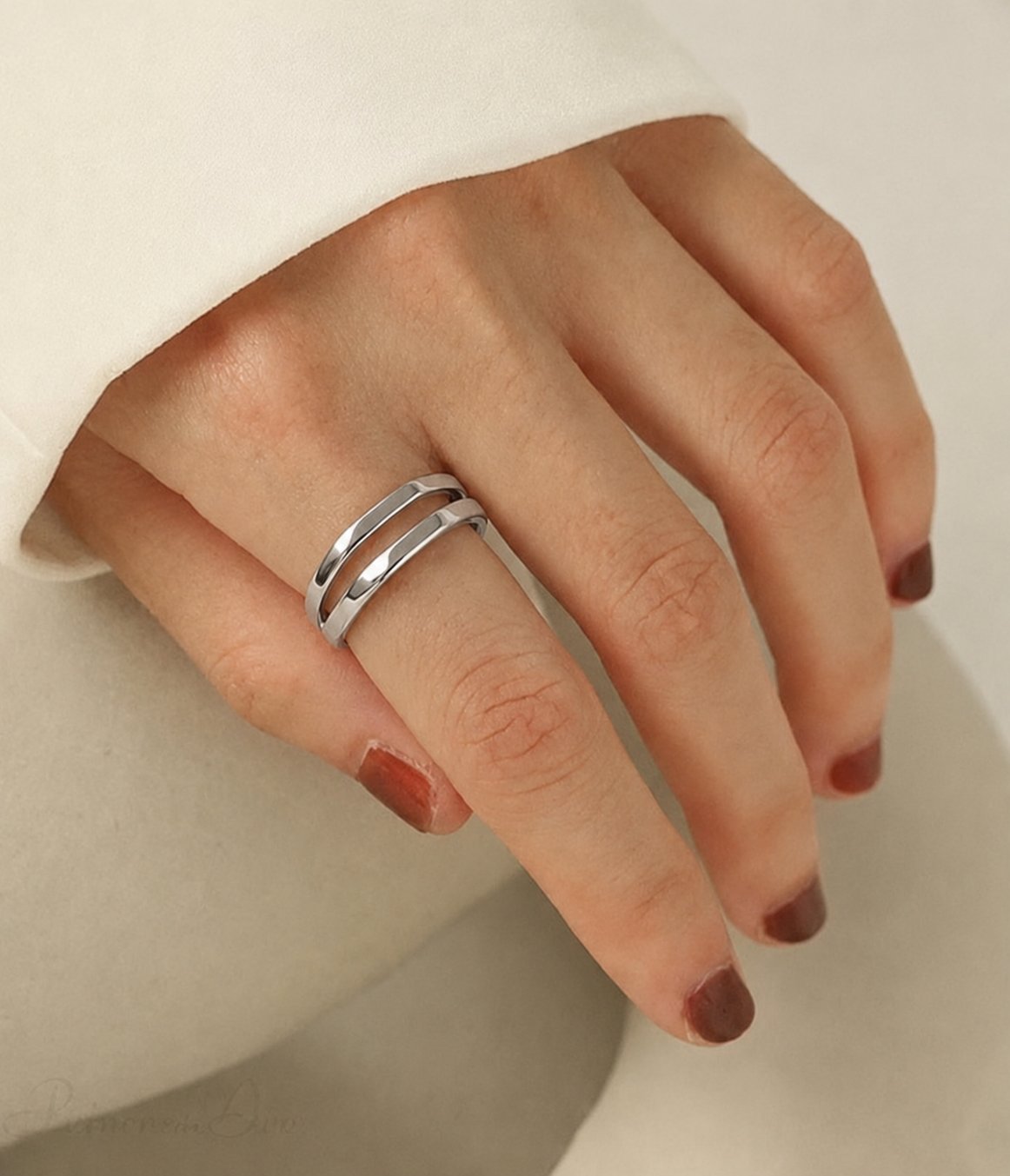 Argent Edge Ring - Image 4
