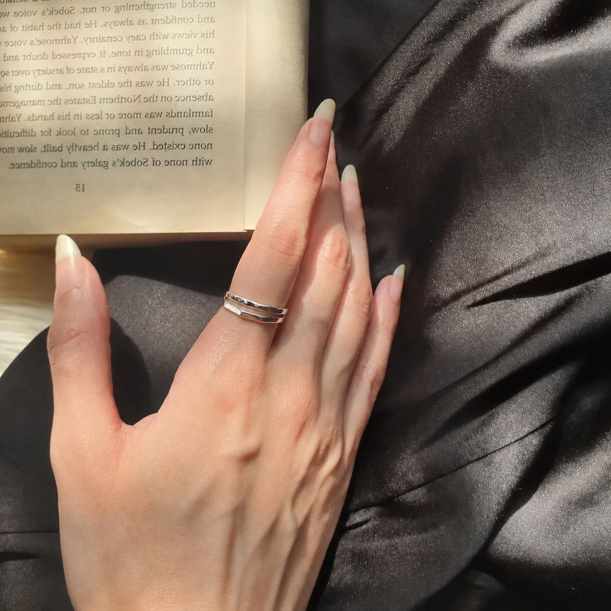 Argent Edge Ring - Image 6