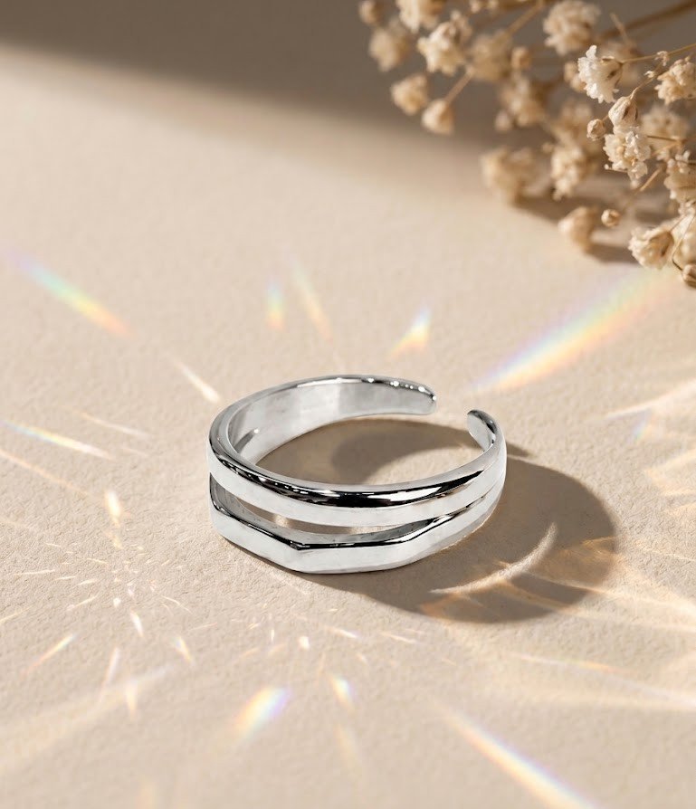 Argent Edge Ring - Image 7