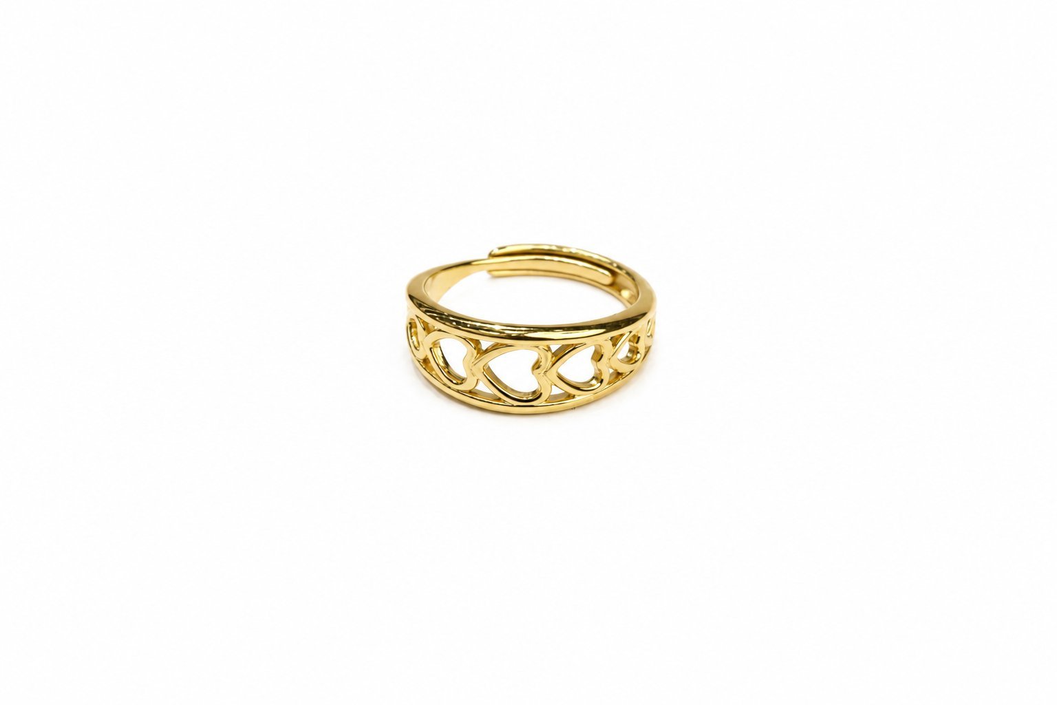 Intertwined Hearts Ring - Image 9