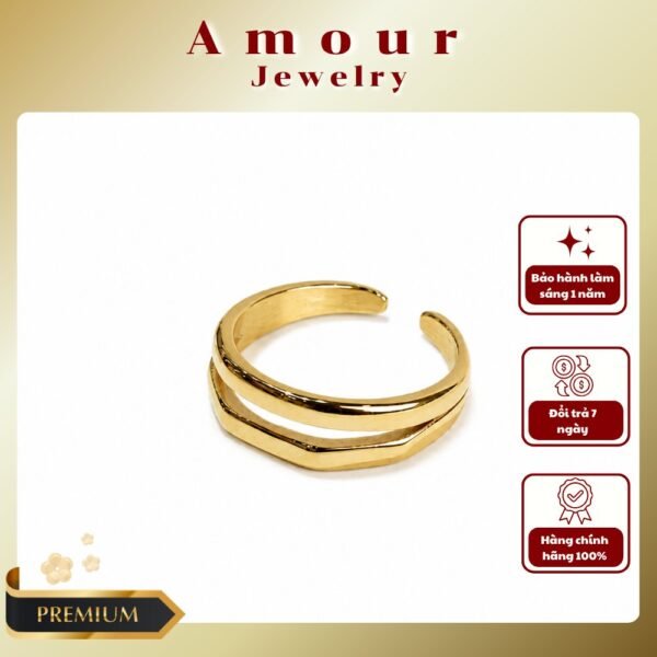 Aureate Edge Ring