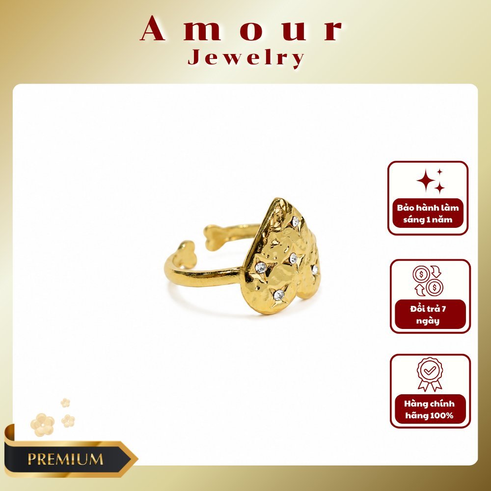 Radiant Heart Ring