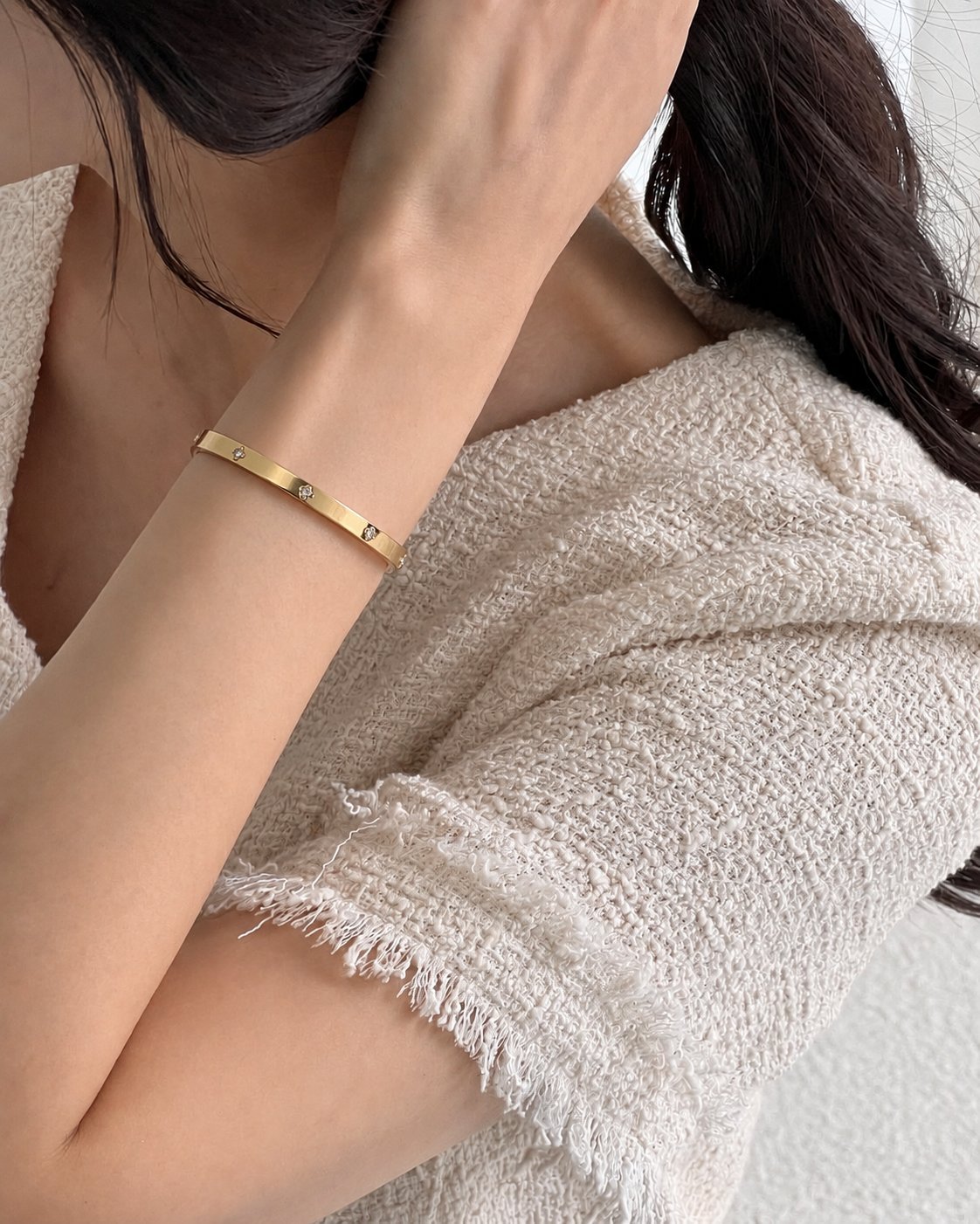 Four-Leaf Clover Bracelet - Image 2